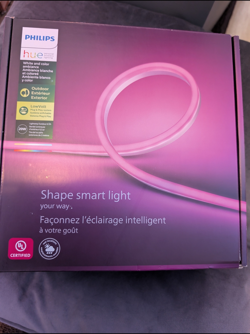 Philips Hue Shape Smart Light - Pink Accent